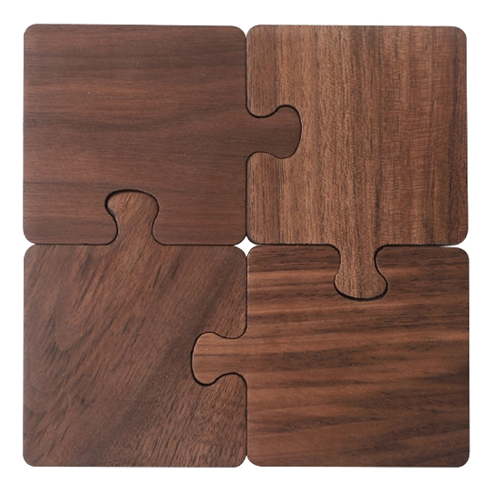 комплект подставок пазлы