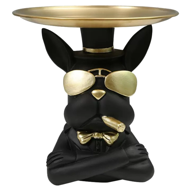 подставка статуэтка в виде собаки