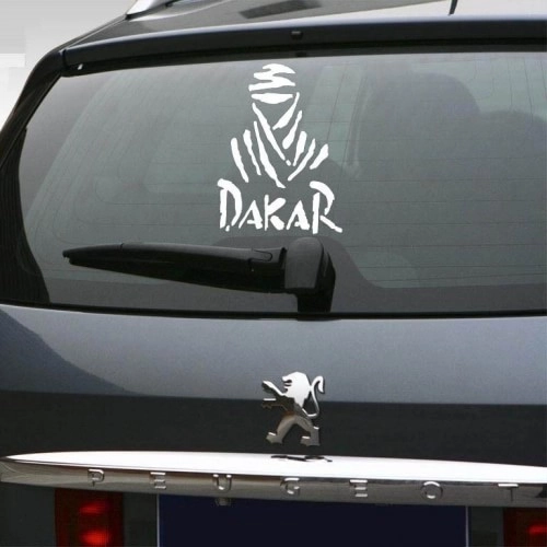 наклейка на заднє скло авто
