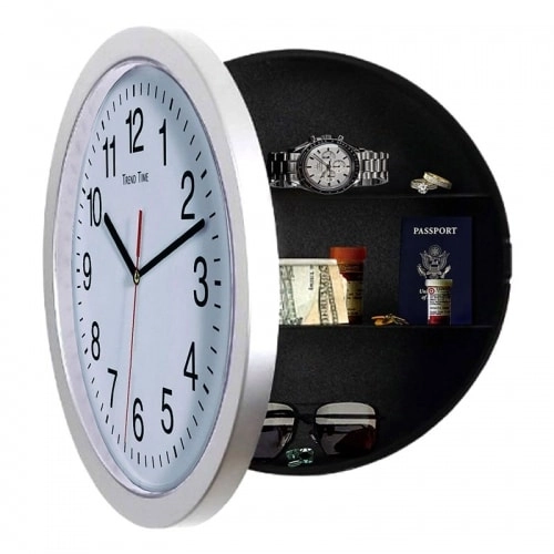 настенные часы сейф