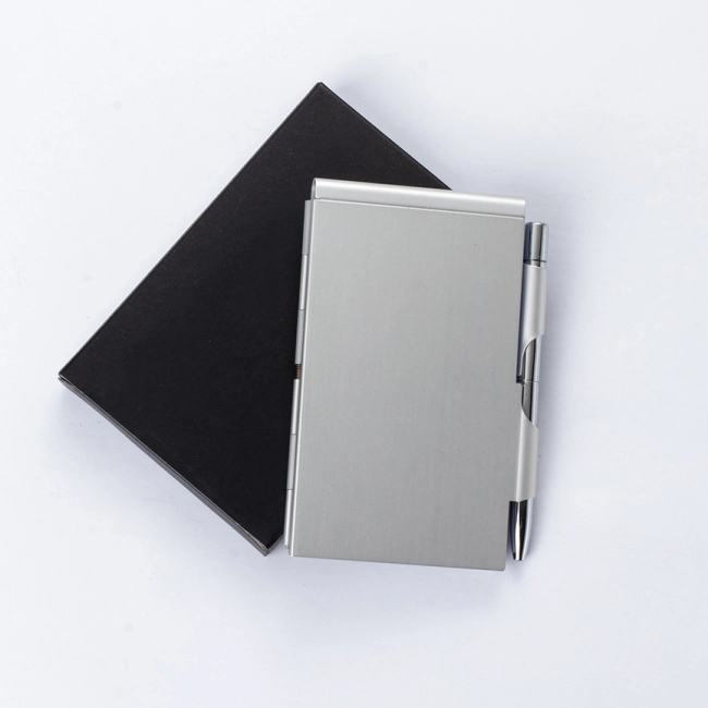 мини-блокнот с ручкой