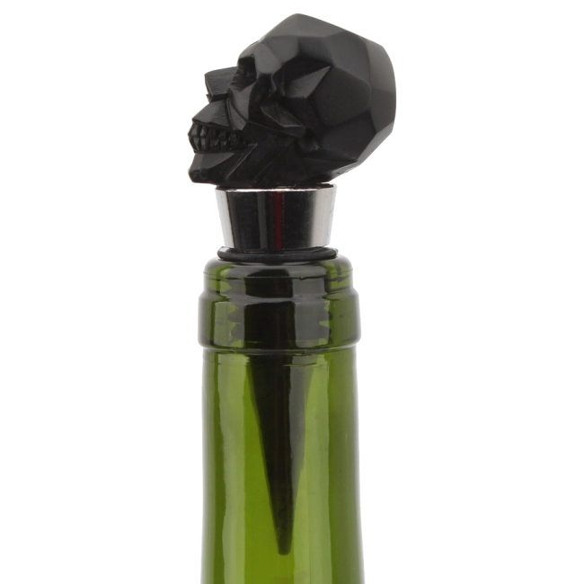 корок винний з черепом