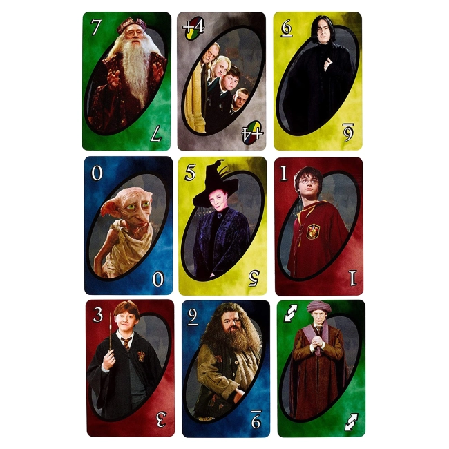 карти уно з harry potter