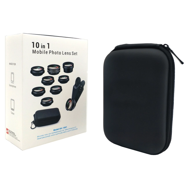 набір об'єктивів на камеру смартфона