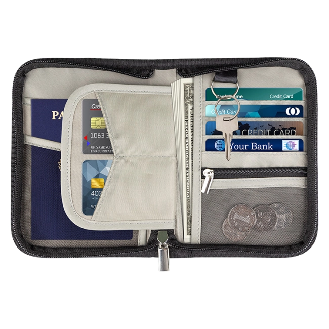 органайзер для мандрівника з rfid захистом для документів