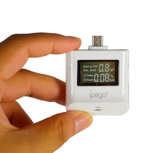 прилад для вимірювання кількості алкоголю в крові