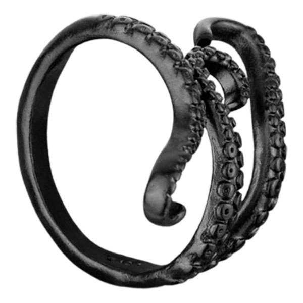 каблучка у вигляді восьминога