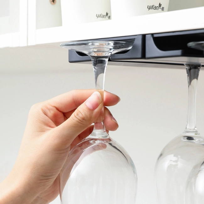 подвесной кухонный держатель для бокалов