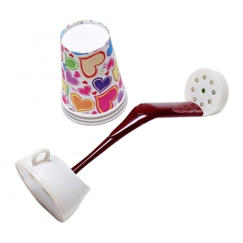 світильник кава яка виливається