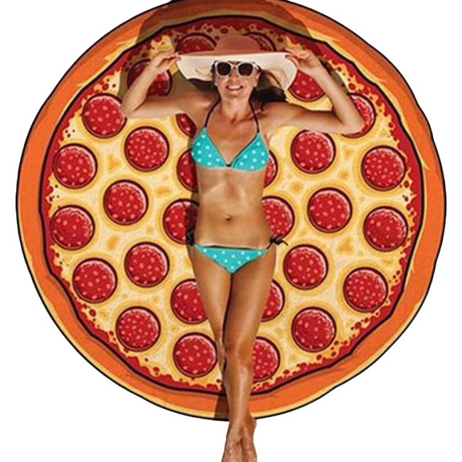 пляжний килимок піца