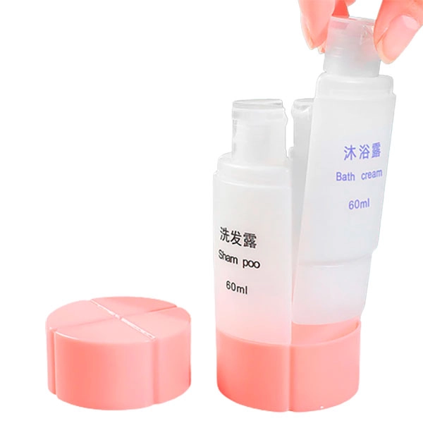 набір пляшечок для косметики 4 в 1