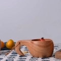 деревянная финская кружка