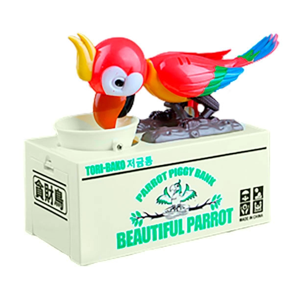 скарбничка для монет Папуга