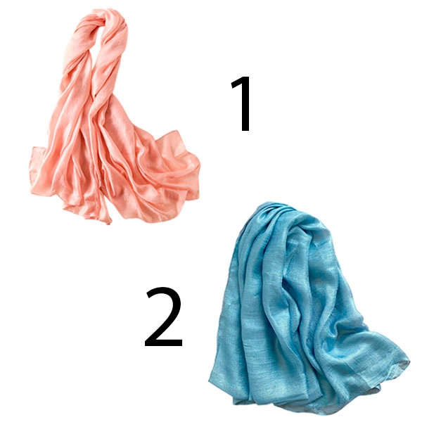 весняний легкий шарф