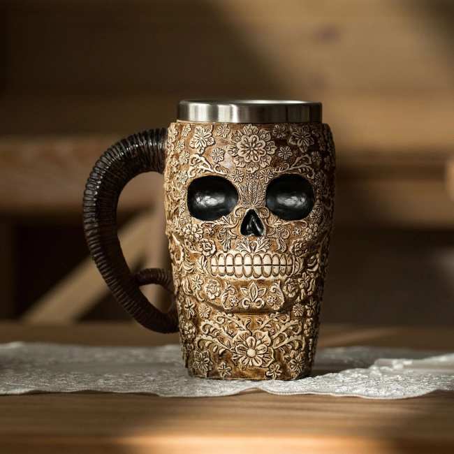 кружка santa muerte