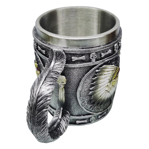 купити чашку з черепом індіанця