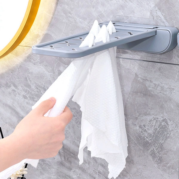 держатель полотенец для ванной комнаты на стену