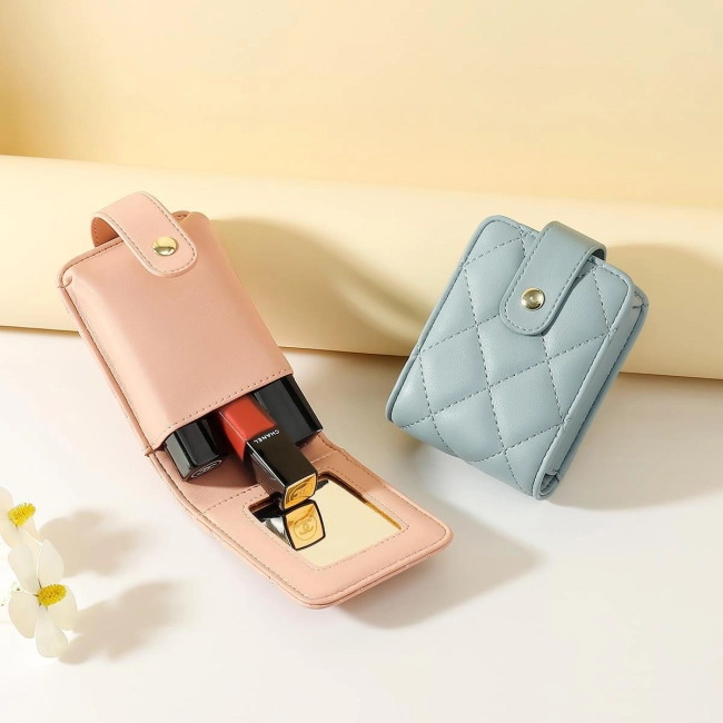 косметичка з дзеркалом для дівчат