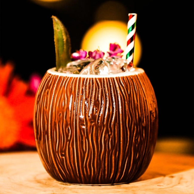 стакан в форме кокоса