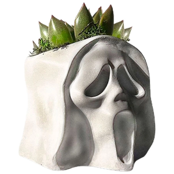 страшный цветочный горшок