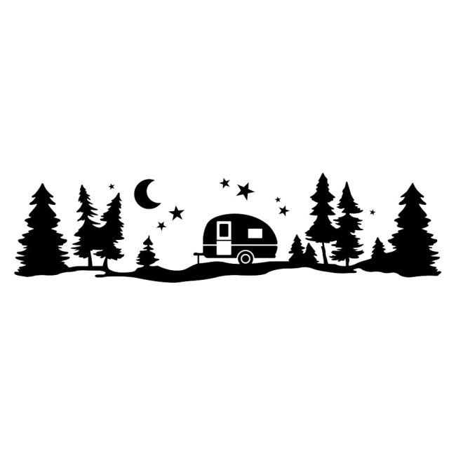 велика наклейка на фургон