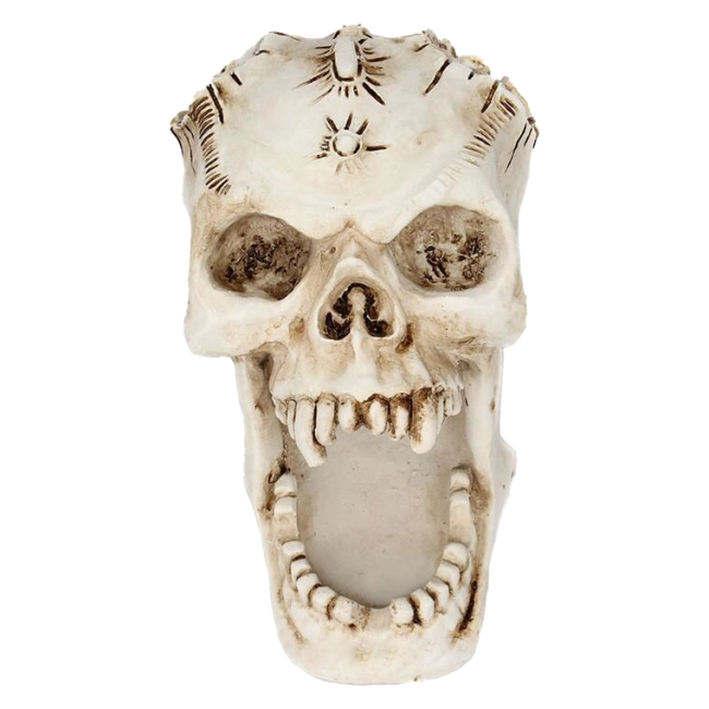 підставка для канцелярії у вигляді черепа