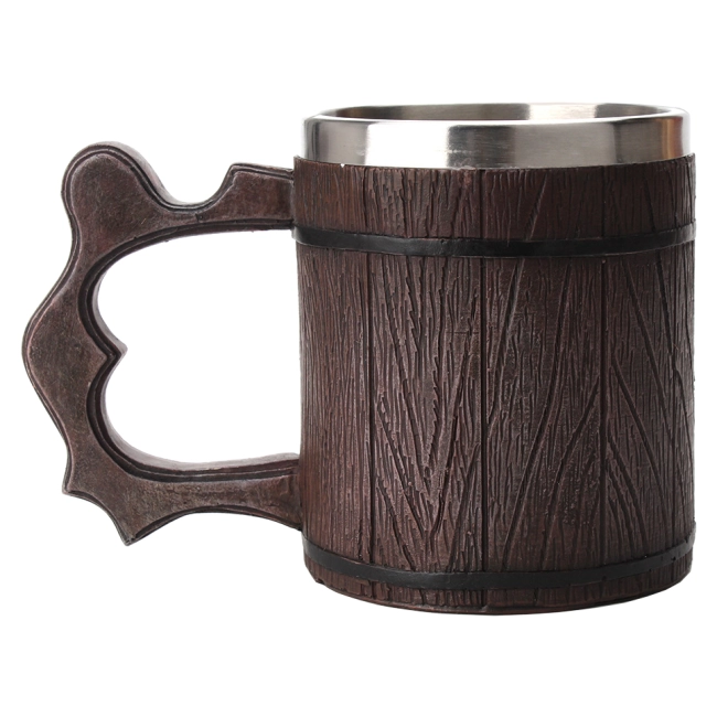 кружка в виде бочки с ручкой