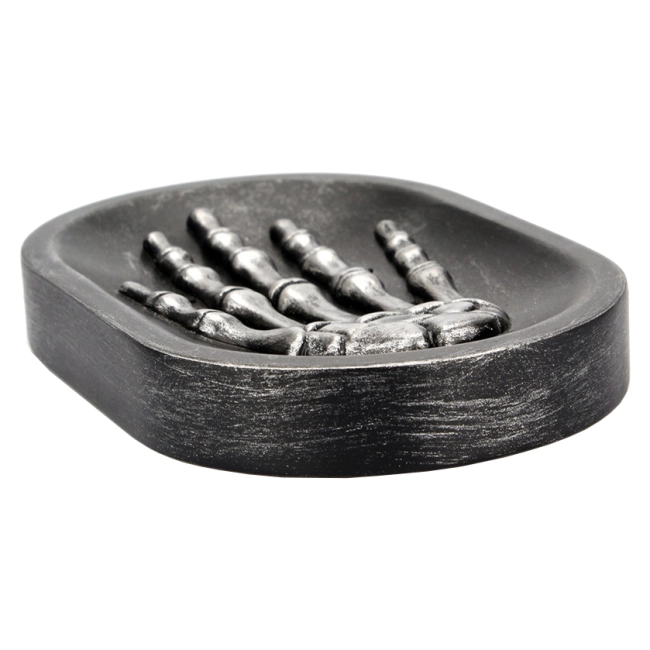 купить мыльницу с рукой скелета