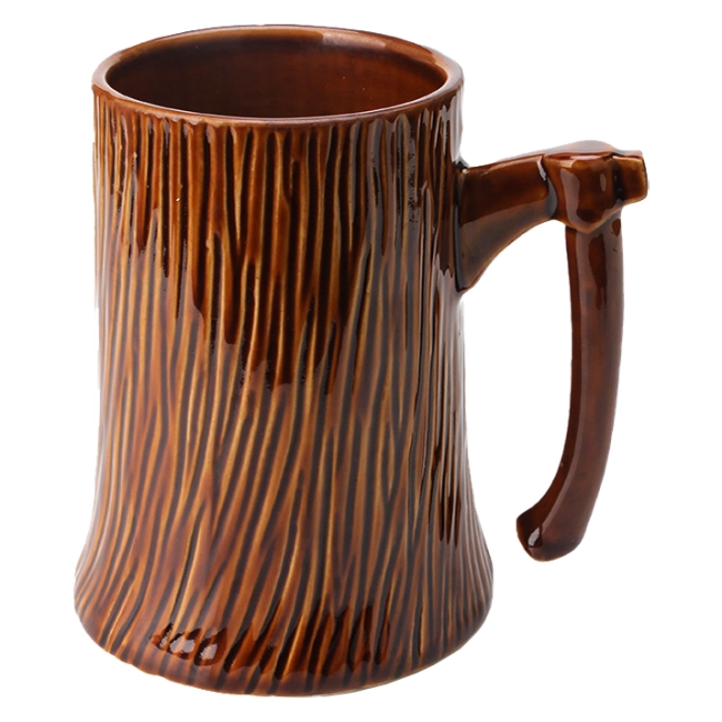 кружка с ручкой с топором