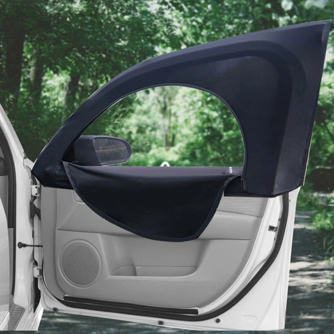 сетка от солнца на двери автомобиля