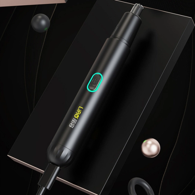 триммер для удаления волос в носу и ушах на аккумуляторе