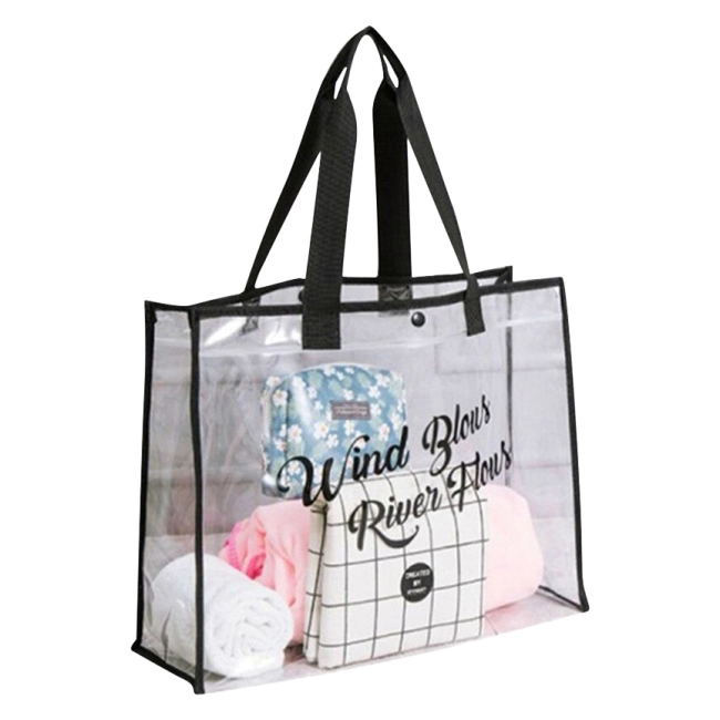 прозора пляжна сумка