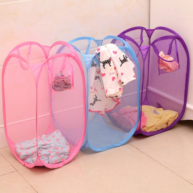 кошик для білизни сітчастий