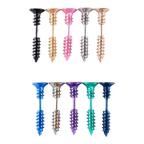 Серьги в ухо гвозди