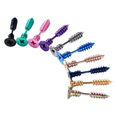 Серьги шурупы