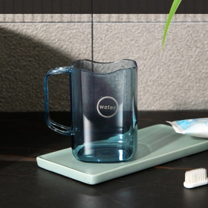 Склянка для ванної кімнати з підставкою для зубної щітки Склянка для ванної кімнати