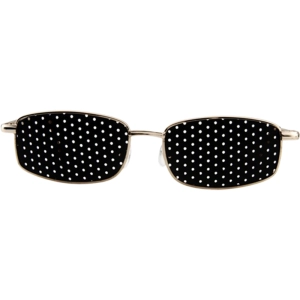 окуляри в дірочку для покращення зору