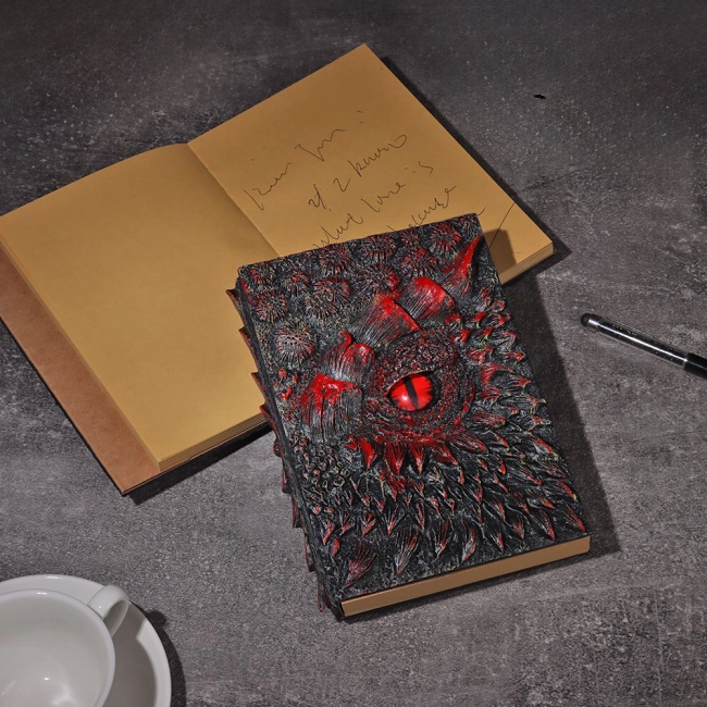 блокнот 3д дракон