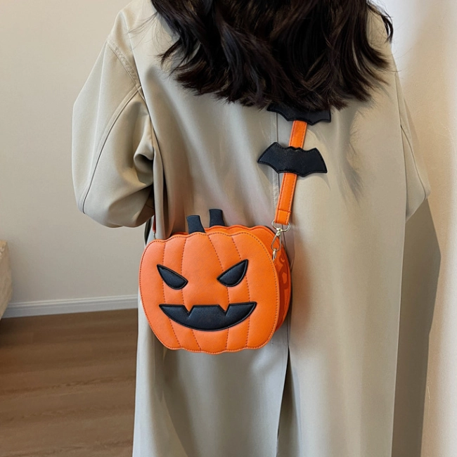 Сумка в форме тыквы