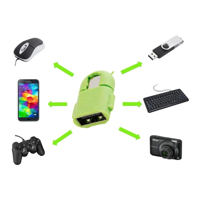 переходник OTG USB micro USB