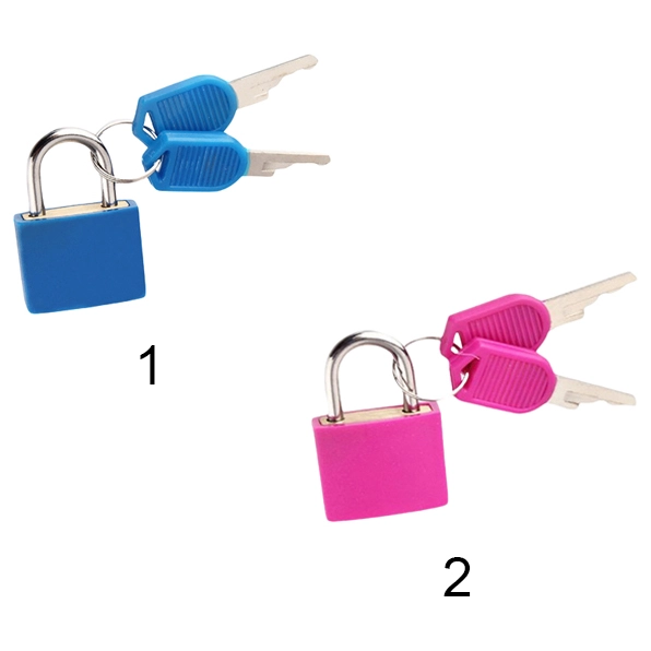 Навісний замок із двома ключами