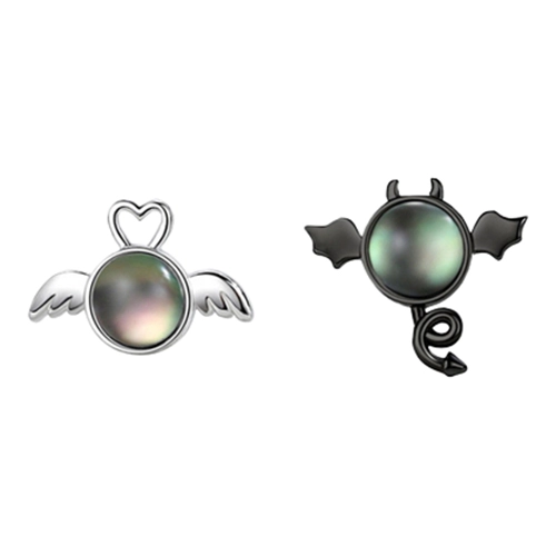 Серьги ангел и демон