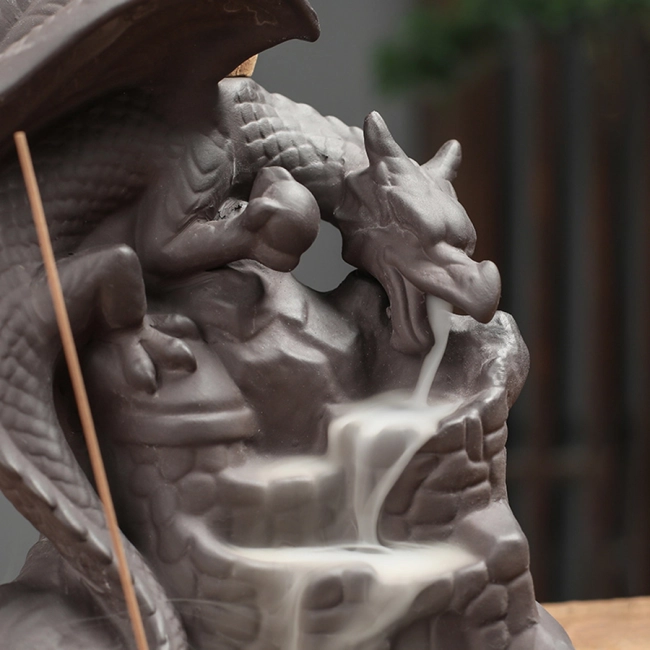 статуэтка дракон для благовония