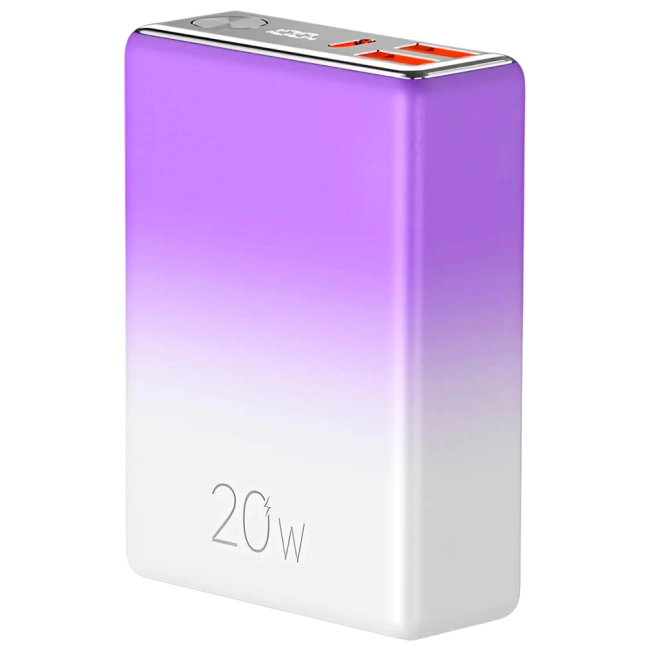 Зовнішній акумулятор з дисплеєм 10000mAh