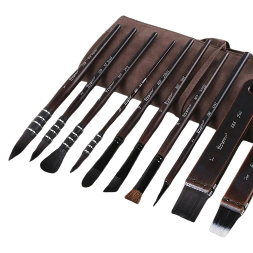 Набір із 10 пензлів для малювання