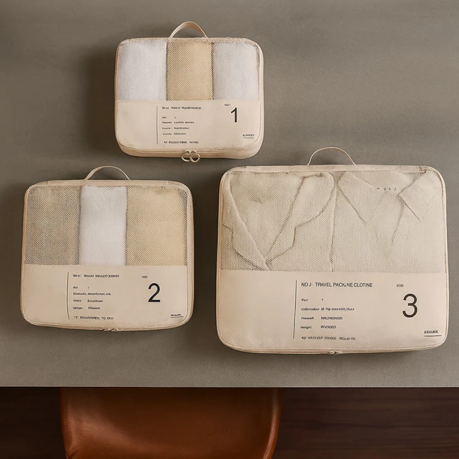 органайзери для речей у валізу