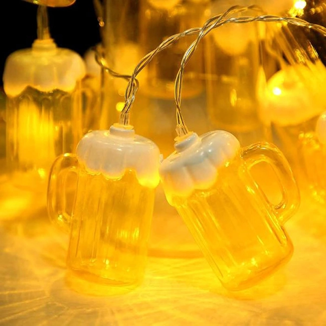 гирлянда с пивом