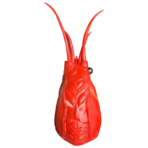 Маска из латекса на голову