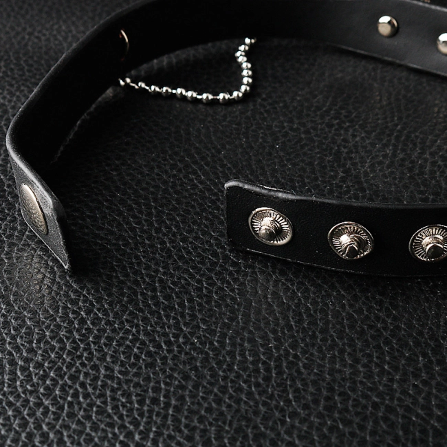 Чокер с цепью