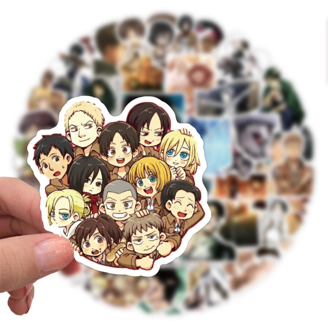 стікерпак атака титанів